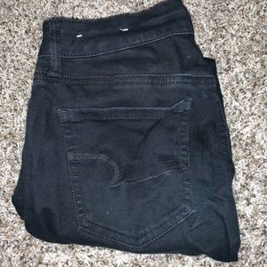 American Eagle Black Jeggings